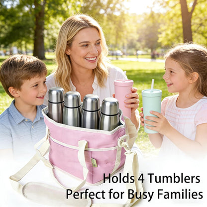 CarrySip™ Drink Carrier ☕ — 4 Cups, One Easy Trip