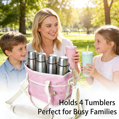 CarrySip™ Drink Carrier ☕ — 4 Cups, One Easy Trip