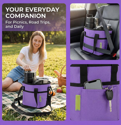 CarrySip™ Drink Carrier ☕ — 4 Cups, One Easy Trip