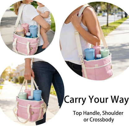 CarrySip™ Drink Carrier ☕ — 4 Cups, One Easy Trip